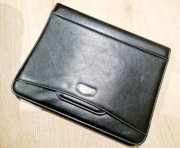 Nowa teczka neseser organizer skóra unisex z wyposażeniem aktówka