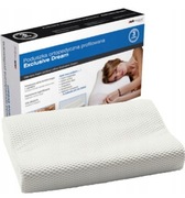 poduszka ortopedyczna do spania Exclusive Dream z pianka 55x35x12 cm