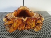 HIŃSKI SMOK ..PIĘKNA STARA POPIELNICA  1500 GRAM !!!