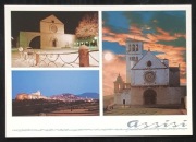 Włochy Asyż Kościół Chiary, panorama, Bazylika