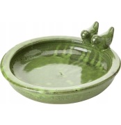 Poidło poidełko dla ptaków Karmnik na ziarno wodę Ceramiczne 