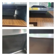 Blat kompozytowy Corian z zintegrowaną umywalką 