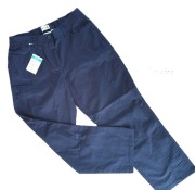 Spodnie petite granatowe 98% bawełna Creation L rozmiar M NOWE