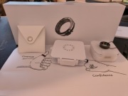 Nowy Ring One Smart Ring Black r.9 | Tytan + Ceramika | Zdrowie, Sen, NFC