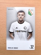 Oficjalna karta Legia Warszawa 2017/18 Miroslav Radović