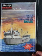 Mały modelarz - wydanie 1998r. Statek rzeglugi przybrzeżnej Emilia 