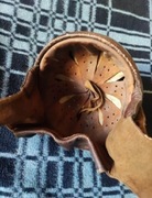 Kask Orzeszek z epoki PRL-u WSK, SHL, KOMAR.