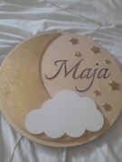 Lampa chmurka, Led, imie Maja