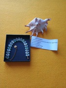 Bransoletka z kamieni Jadeit Afgański 