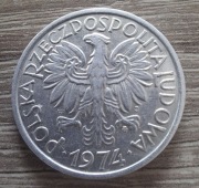 2 złote jagody z 1974 roku PRL obiegowa ładny stan zachowania