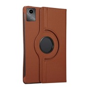 ETUI obrotowe 360 do LENOVO TAB M11 10.95" 11" brązowy