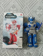 Robot interaktywny Dźwięki Światła Steel Warriors