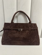 Torebka damska zamszowa czekolada!!! Nowa!!! Hit sezonu!!!