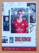 Oficjalna karta klubowa Wisła Kraków 2022/23 Konrad Gruszkowski