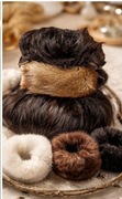 Scrunchies Prawdziwe futro 