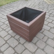 Donice drewniane 40x40x33 cm