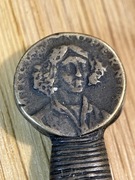 nożyk do listów miedziany torun mikolaj kopernik stary patyna