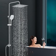 Zestaw prysznicowy Harnart Rain Shower bez armatury, stal nierdzewna 