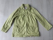 PŁASZCZ WIOSENNY JESIENNY NEXT 9-10L 140 ZIELONY