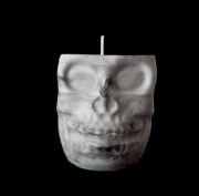 Świeca sojowa Czaszka Rytualna Czarny afrodyzjak