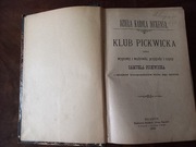 Klub Pickwicka Samuela Dickensa, Kraków 1899
