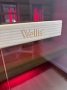 Sauna domowa IR podczerwień 3osobowa, gwarancja Wellis