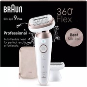 Depilator Golarka do Bikini Nóg Braun 9-030 3D Flex Silk-Epil 9 