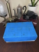 vintage komplet 6 szklanek Bohemian Glass z Czechosłowacji Bohemia PRL