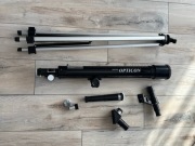 Teleskop astronomiczny Opticon 50F600 + statyw + akcesoria + pudełko