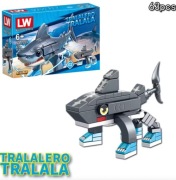 Tralalero Tralala – Klocki, Figurki, Zabawka Blind Box, Kolekcjonerskie