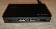 Hub USB 4 portowy ACCURA 2.0