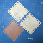 SCRAPKI KRAKÓW ozdobne kwadratowe serwetki 3 szt. (A191)