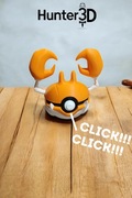 Figurka pokeball Krabby 10x10 cm click, click!