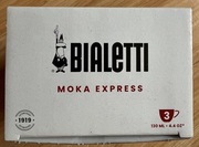 Bialetti Moka Express 3 TZ - oryginalna kawiarka Made in Italy