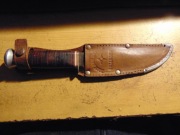 Rich Abr. Herder Solingen Finka-Nóż myśliwski z XX wieku