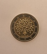 36. Łotwa. 2 euro 2022. Bank Łotwy.  Menniczy. GRATIS 1,2 i 5 eurocenty!
