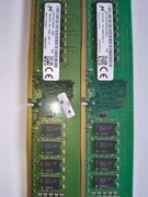 Pamięci RAM 2 sztuki po 16 GB DDR4 2666 MHz Micron