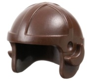 LEGO Kask Czapka Pilota Pilotka DARK BROWN 30171