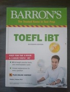 TOEFL ibt Barron's Podręcznik angielski 