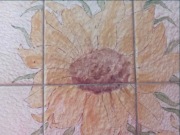 Blat- panel w słoneczniki 