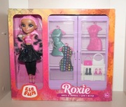 Roxie Szyk i błysk Szafa + lalka różowe włosy