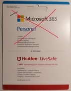 McAfee LiveSafe subskrypcja na rok