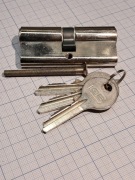 Wkładka patentowa LOB 35/35 nikiel-satyna 