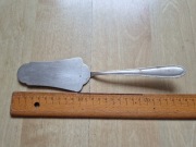 Stara Łopatka serwer do ciast Alpacca art deco sygnatura/punca 26cm