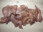 Chipsy mięsne z kurczaka "Jerky" smak curry 