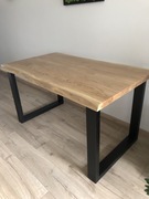 Stół loftowy drewniany dębowy 