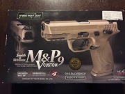 Replika Asg pistolet tokyo Marui M&P9 V CUSTOM TAN
