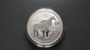 Lunar 2 Rok Konia 2014r 1oz uncja srebrna moneta 999