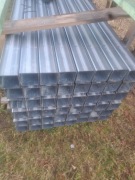 Słupek bramowy 120x120x3mm ocynkowany