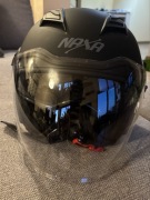 Kask motocyklowy Naxa XS z blendą